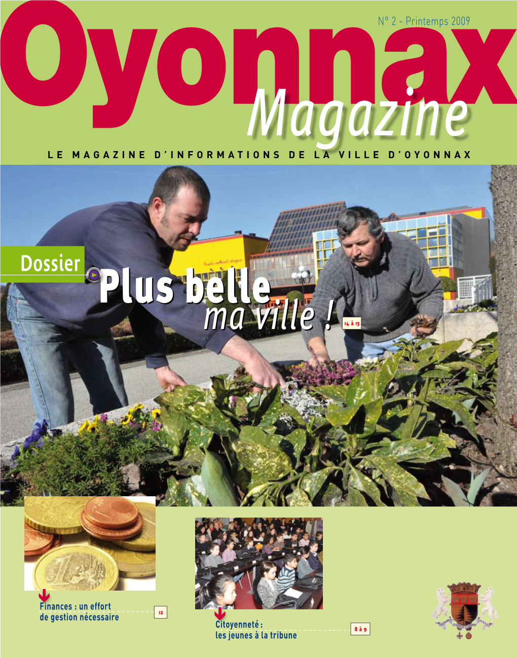 Oyonnax Magazine, Le Magazine D’Informations De La Ville D’Oyonnax