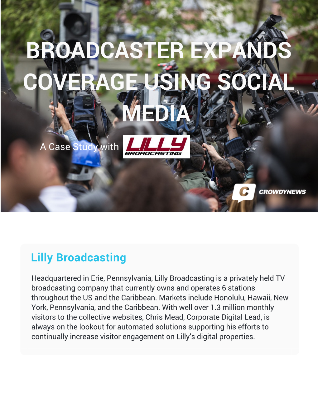 Lilly Broadcasting Case Study