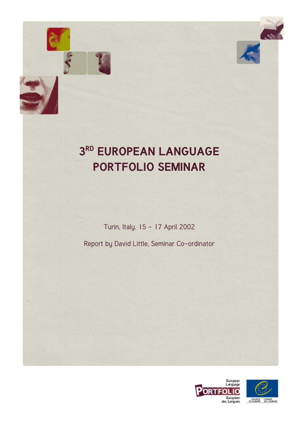 European Language Portfolio Seminar