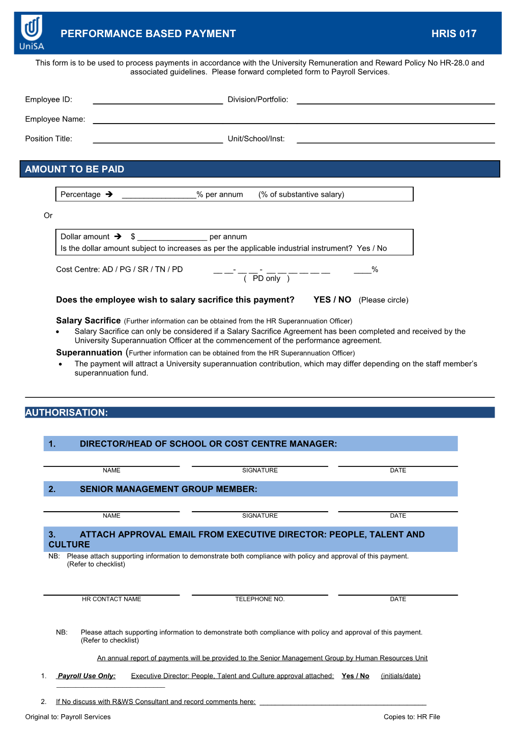 General HR Template