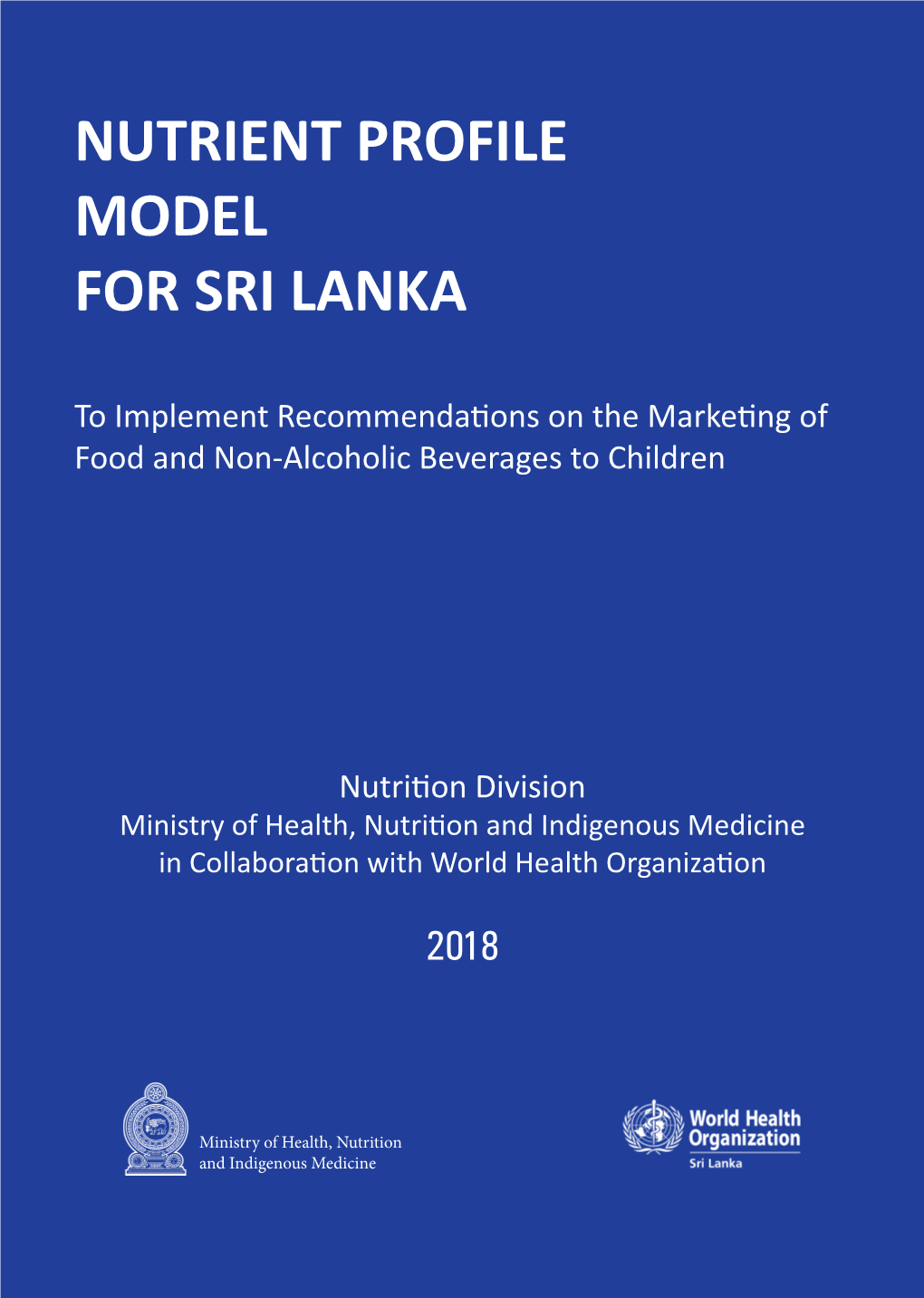 Nutrient Profile Model for Sri Lanka