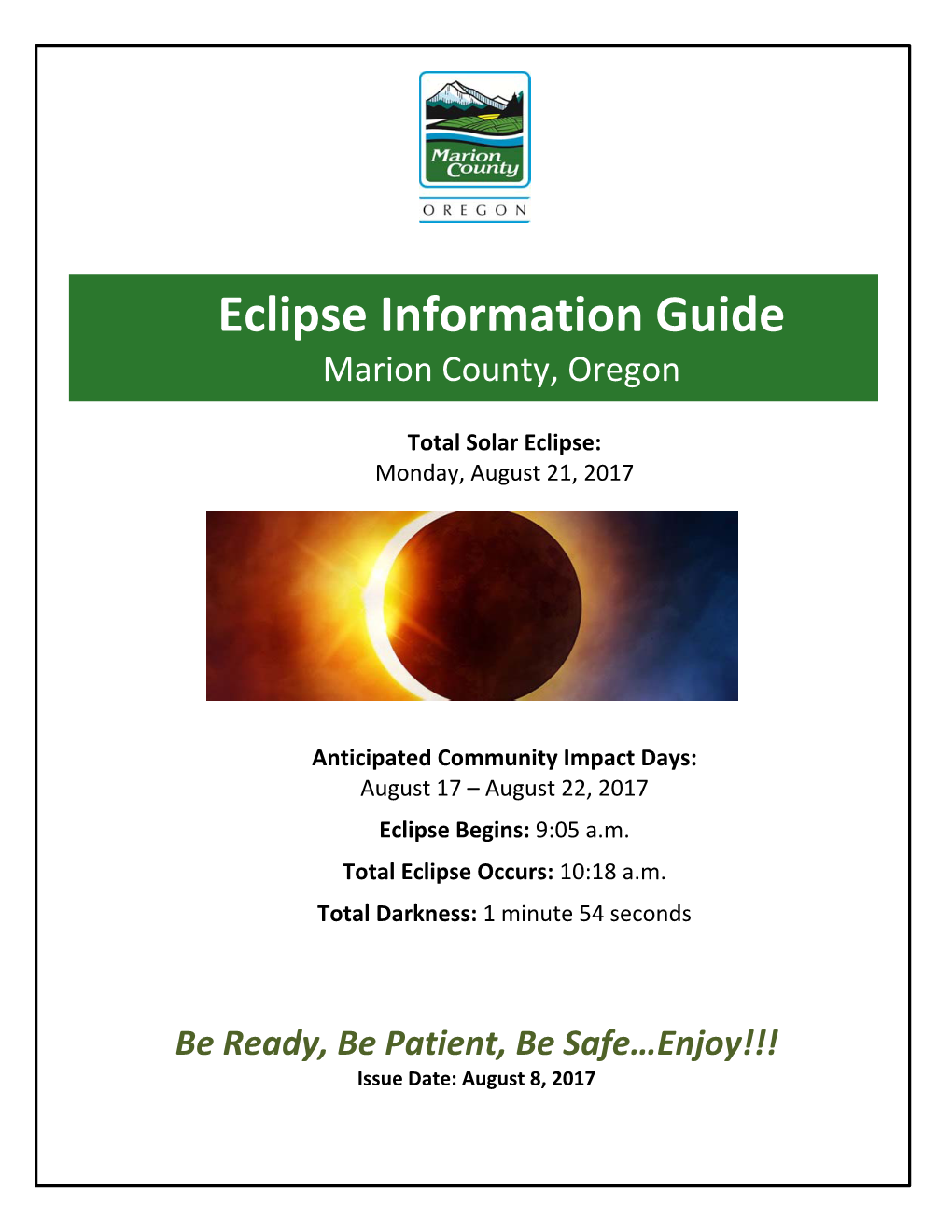 Eclipse Information Guide
