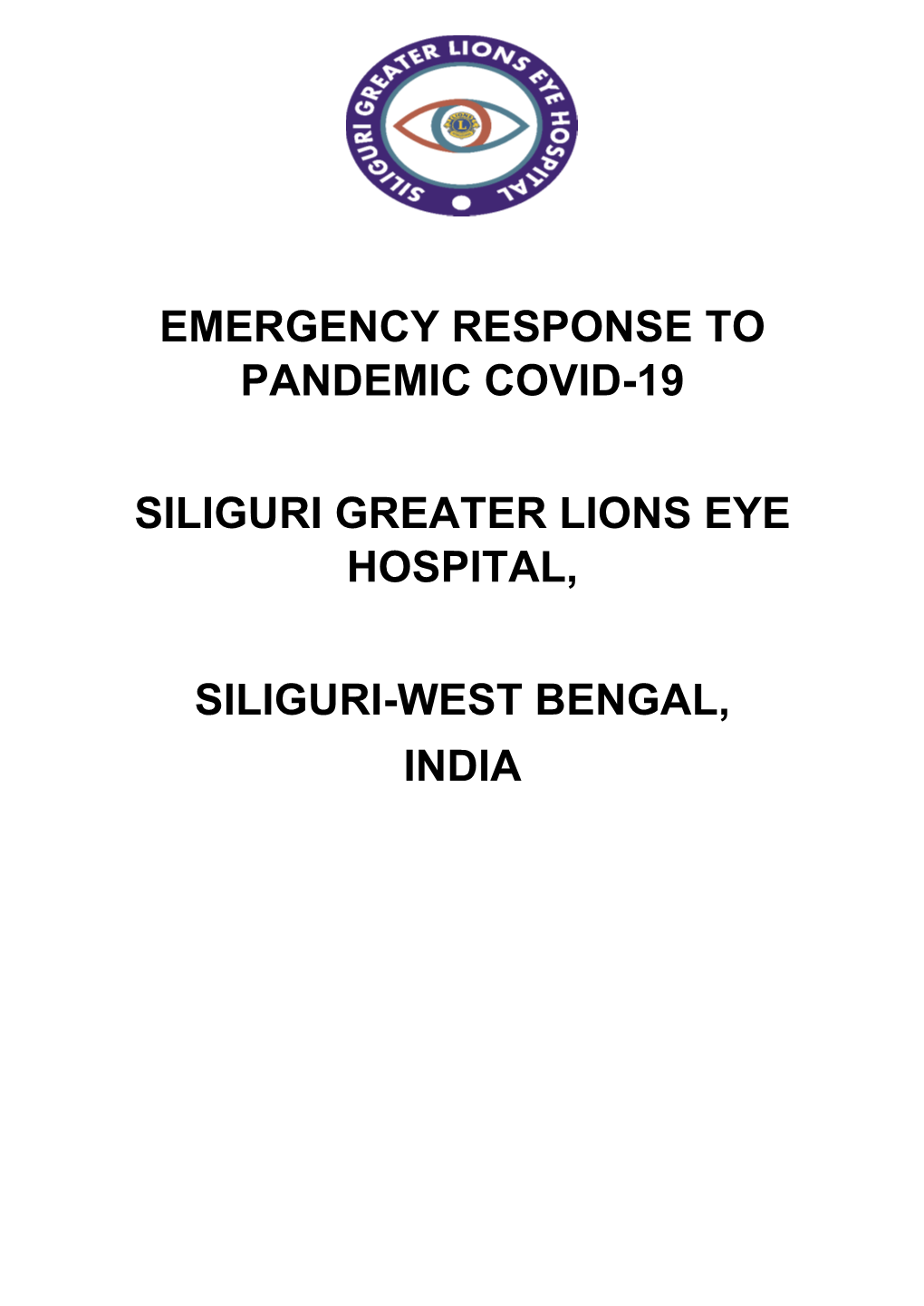 Emergrncy Response to Pandemic Covid-19