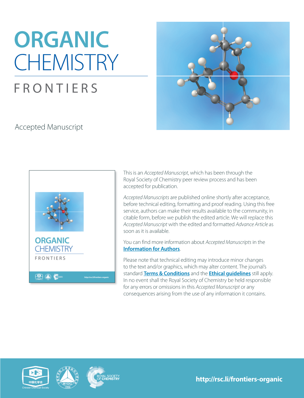 Organic Chemistry Fro N Tiers