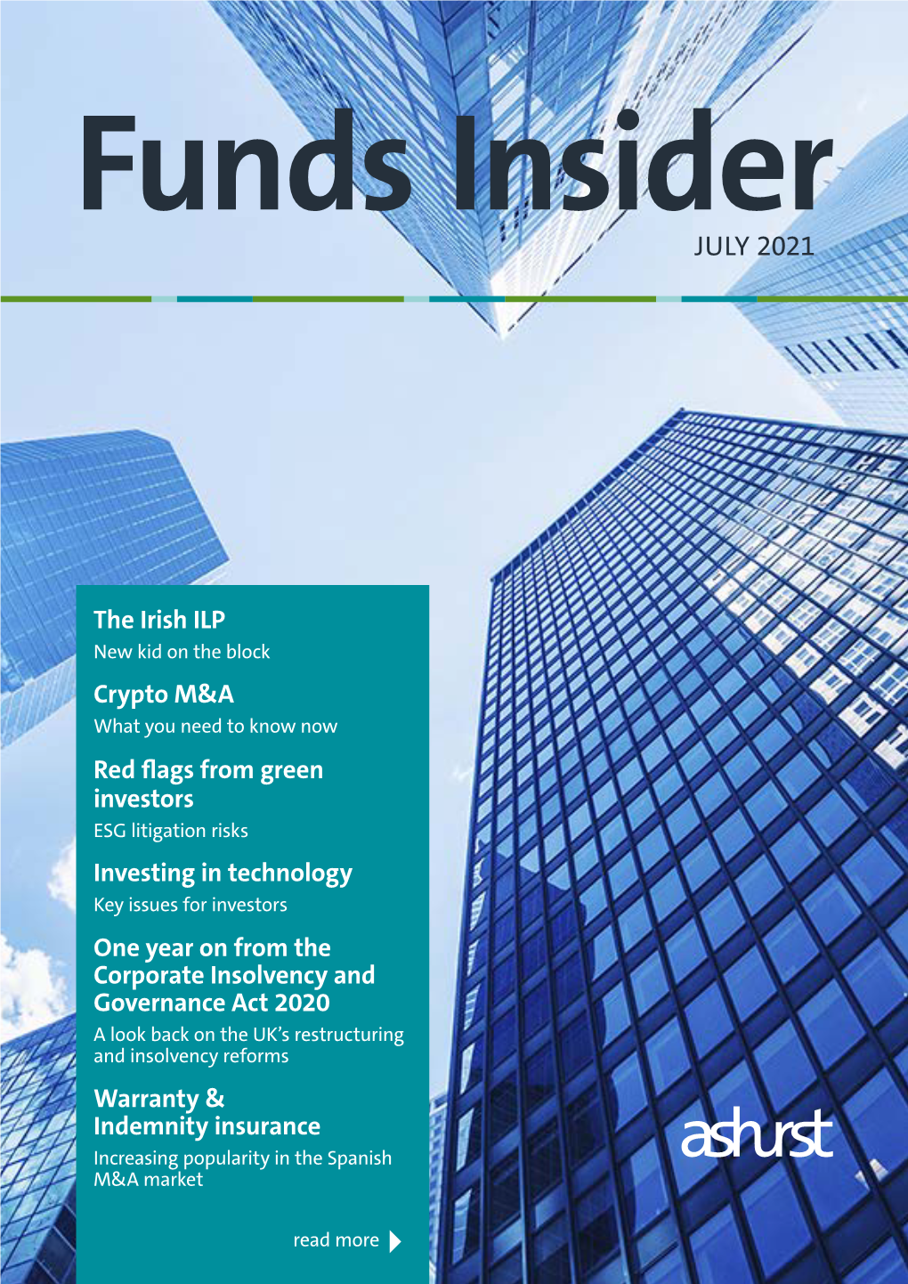 Funds Insider JULY 2021 Contents Foreword