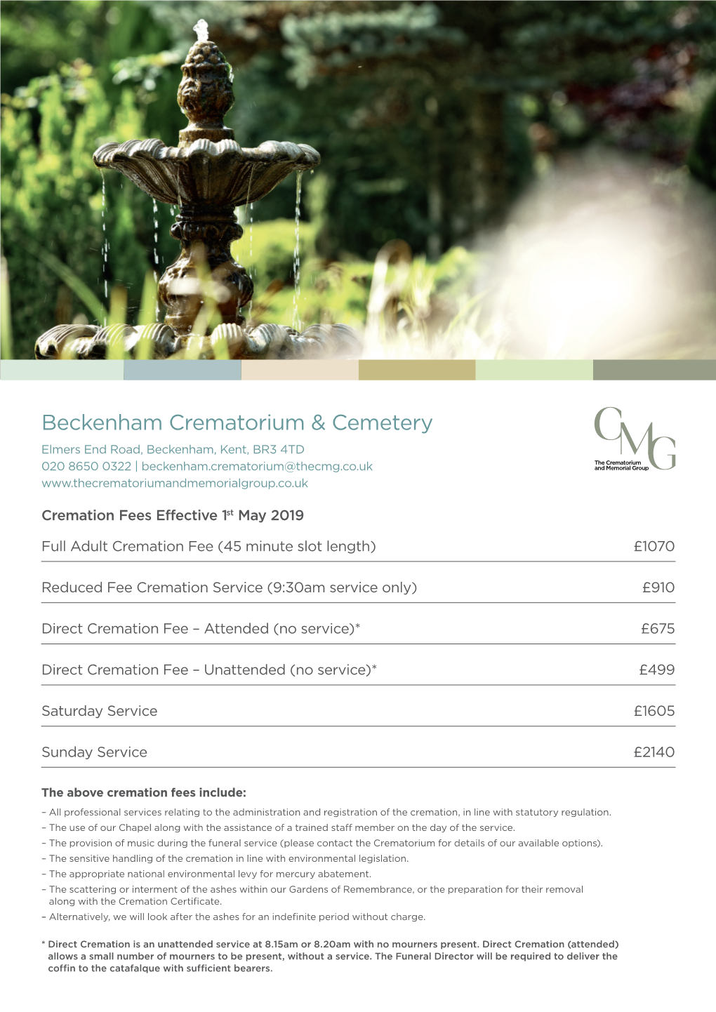 Beckenham Crematorium & Cemetery