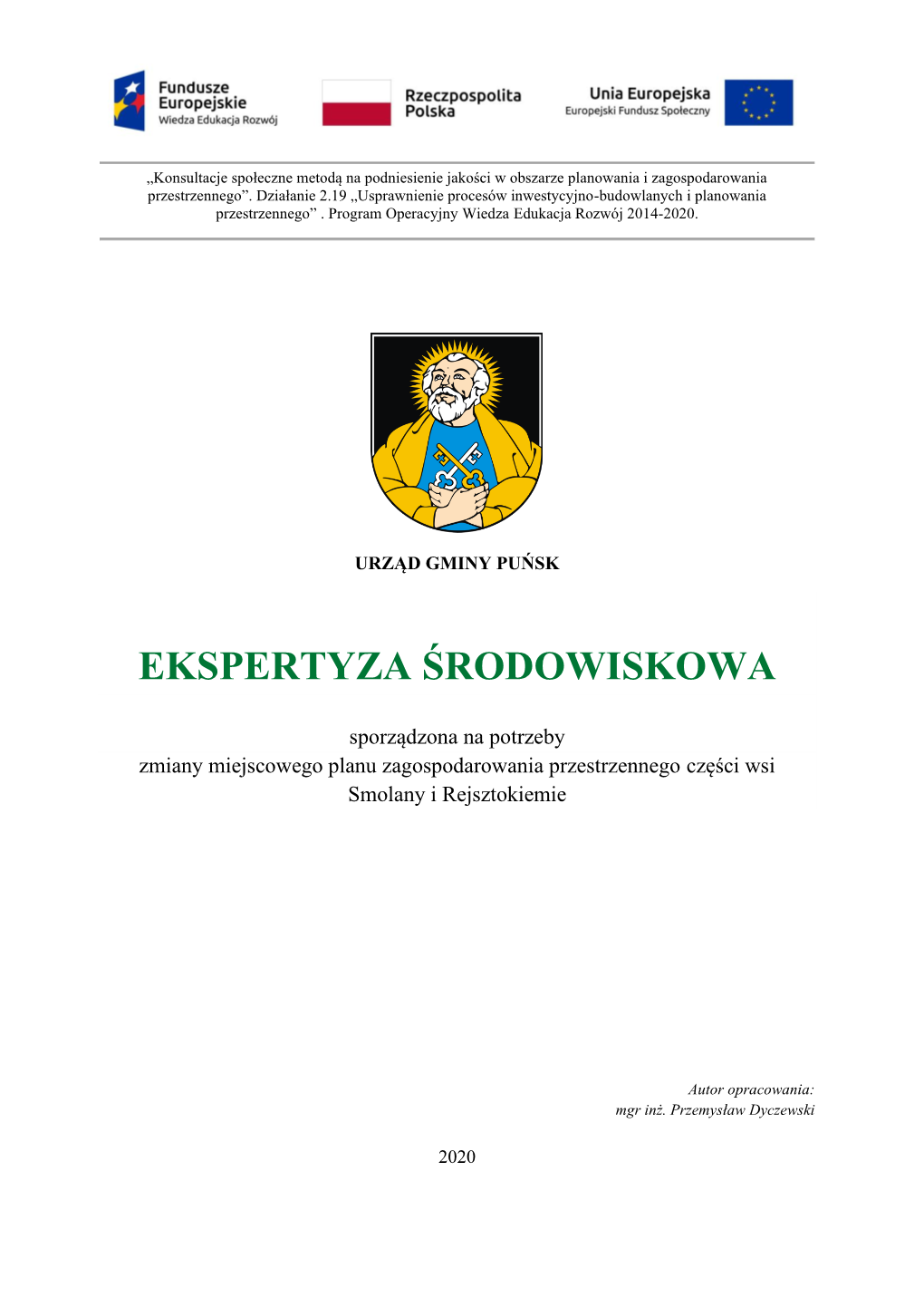 Ekspertyza Środowiskowa