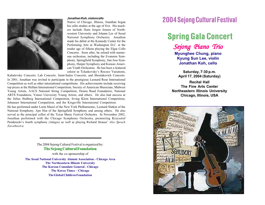 Concert Program