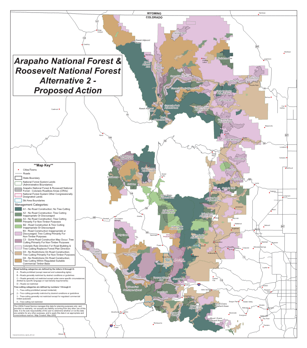 Proposed Action Arapaho & Roosevelt National