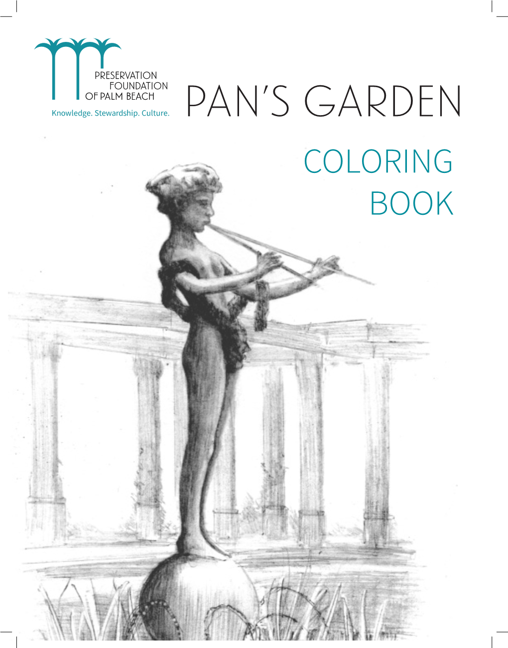 Pan's Garden Coloring Book