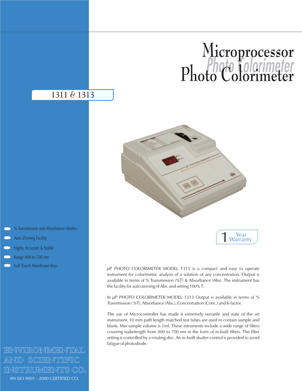 Esico Pamplet 1311 & 1313