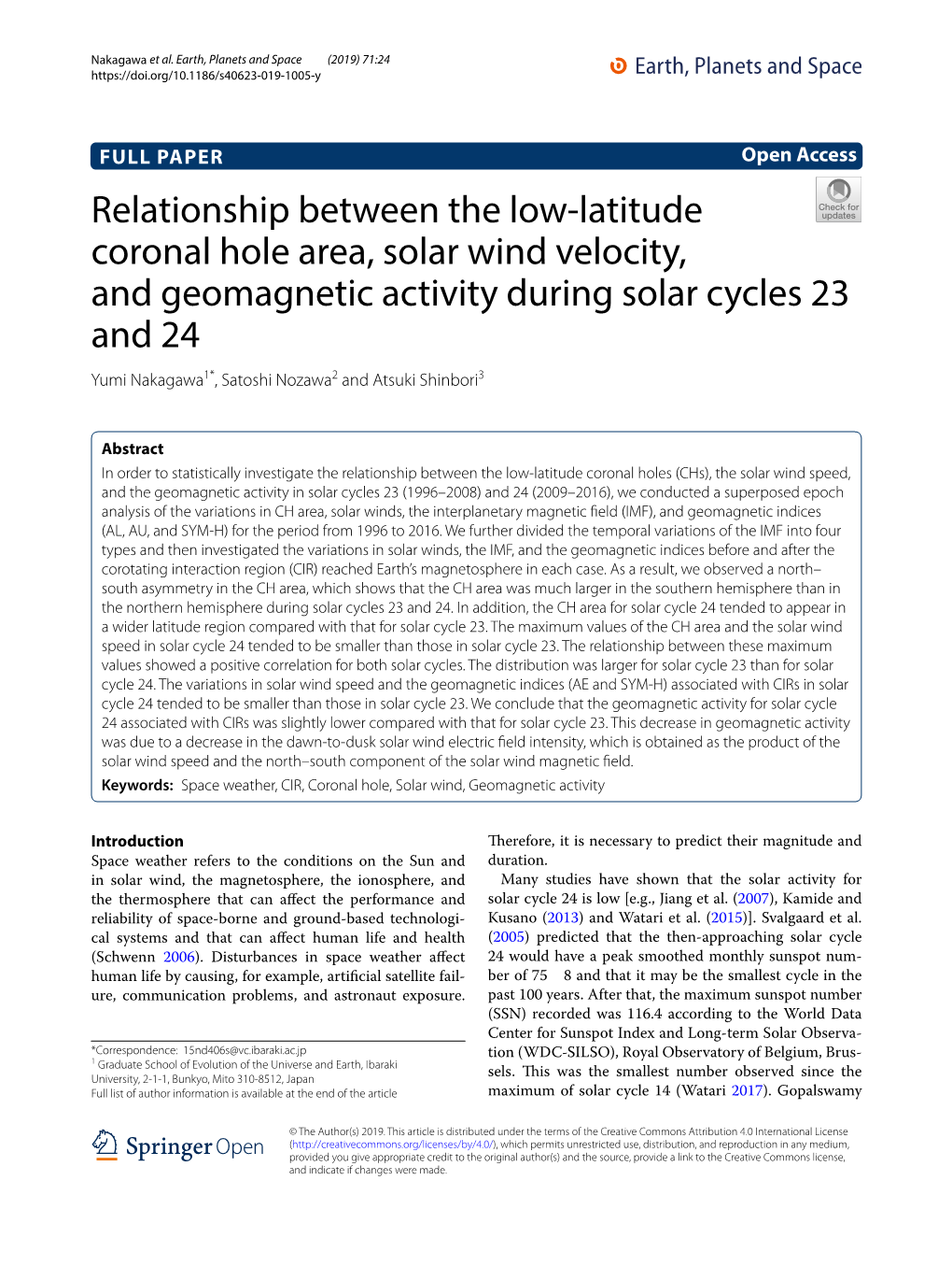 Relationship Between the Low-Latitude Coronal Hole Area, Solar Wind