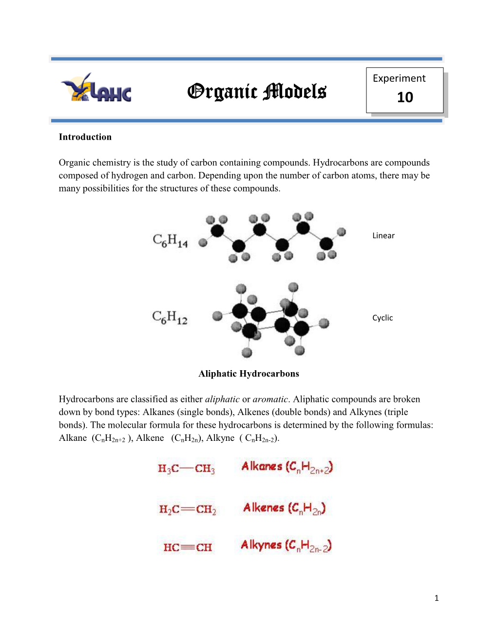 Organic Models 10