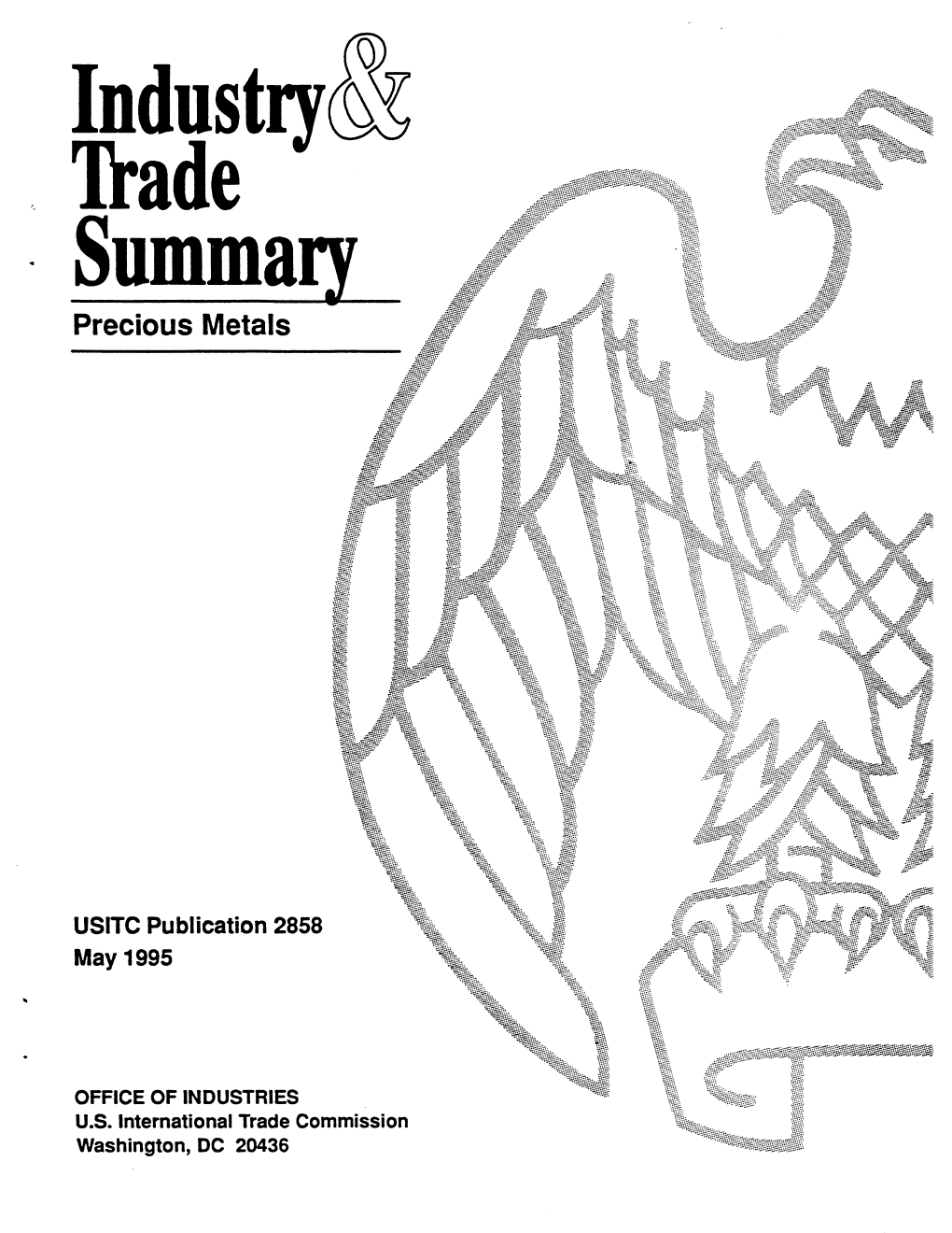 Industry & Trade Summary