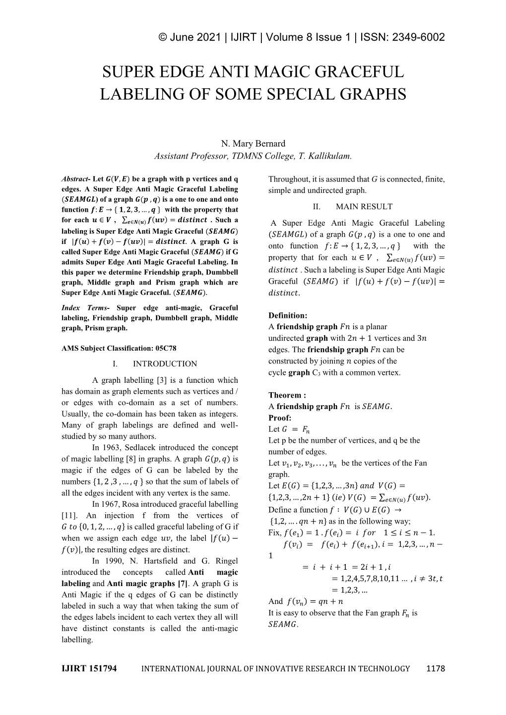 Super Edge Anti Magic Graceful Labeling of Some Special Graphs