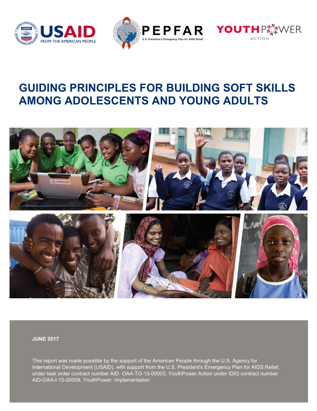 Guiding Principles for Building Soft Skills Among Adolescents and Young Adults
