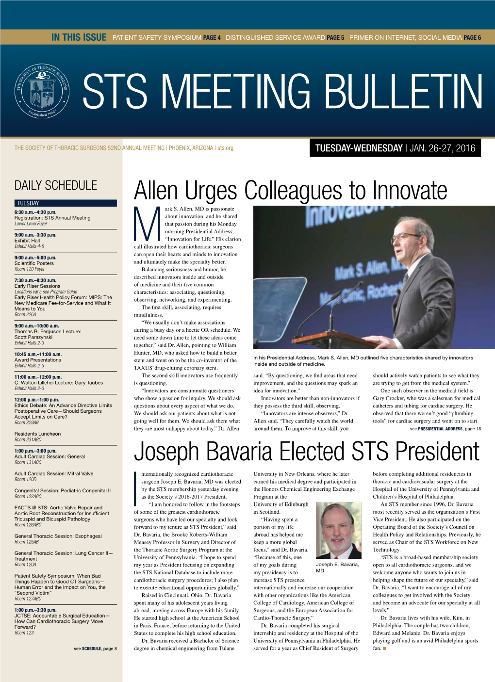 Sts Meeting Bulletin