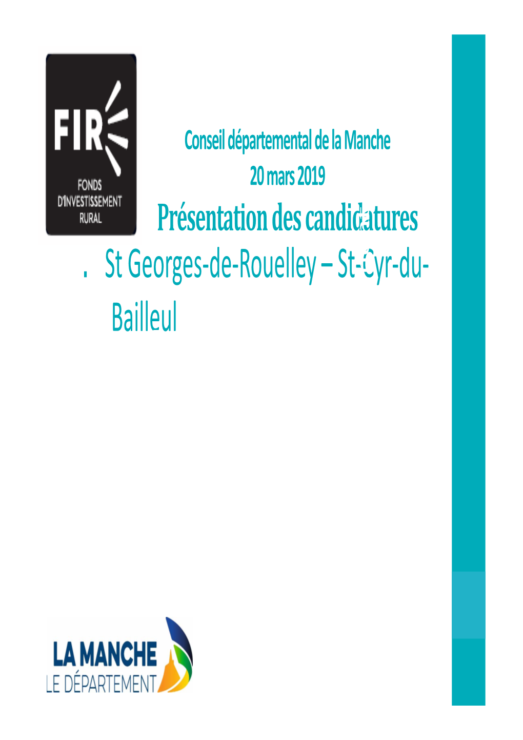 Ǥ St Georges‐De‐Rouelley – St‐Cyr‐Du