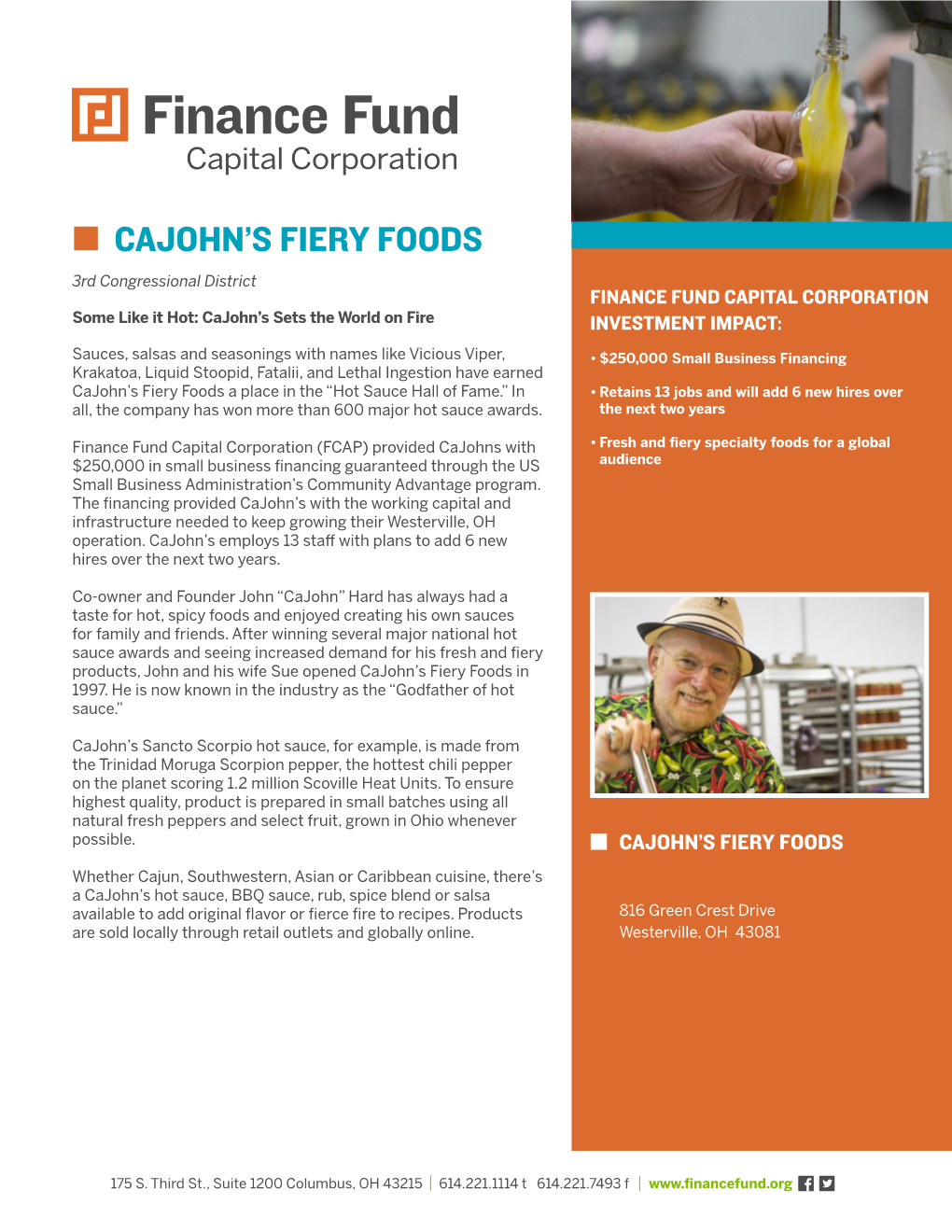 Cajohn's Fiery Foods