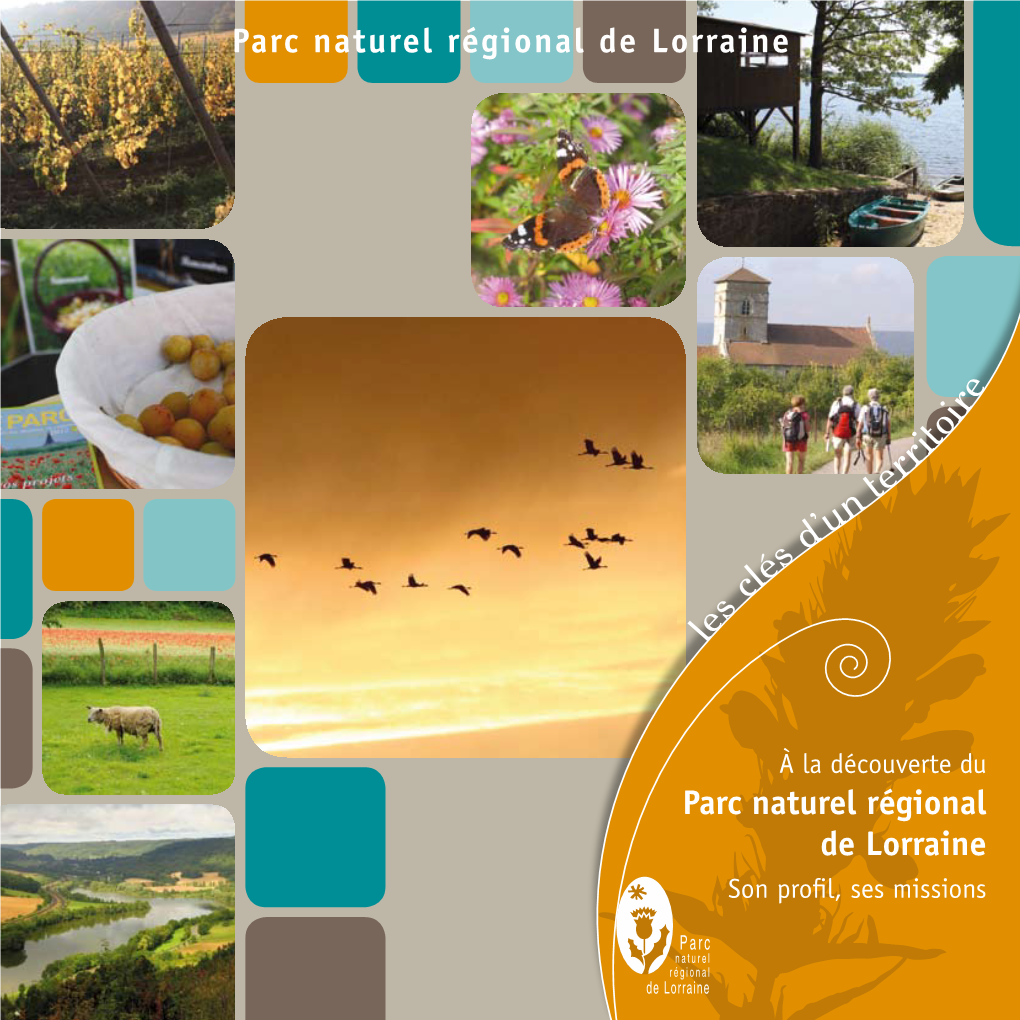 À La Découverte Du Parc Naturel Régional De Lorraine Son Profil, Ses Missions Vous Avez Dit « Parc Naturel Régional De Lorraine ? »
