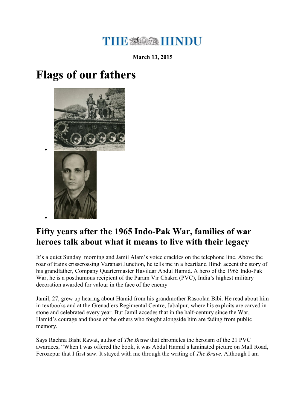 Flags of Our Fathers