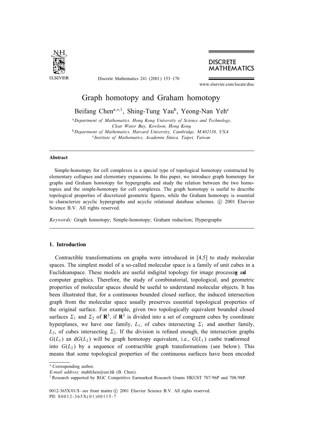 Graph Homotopy and Graham Homotopy