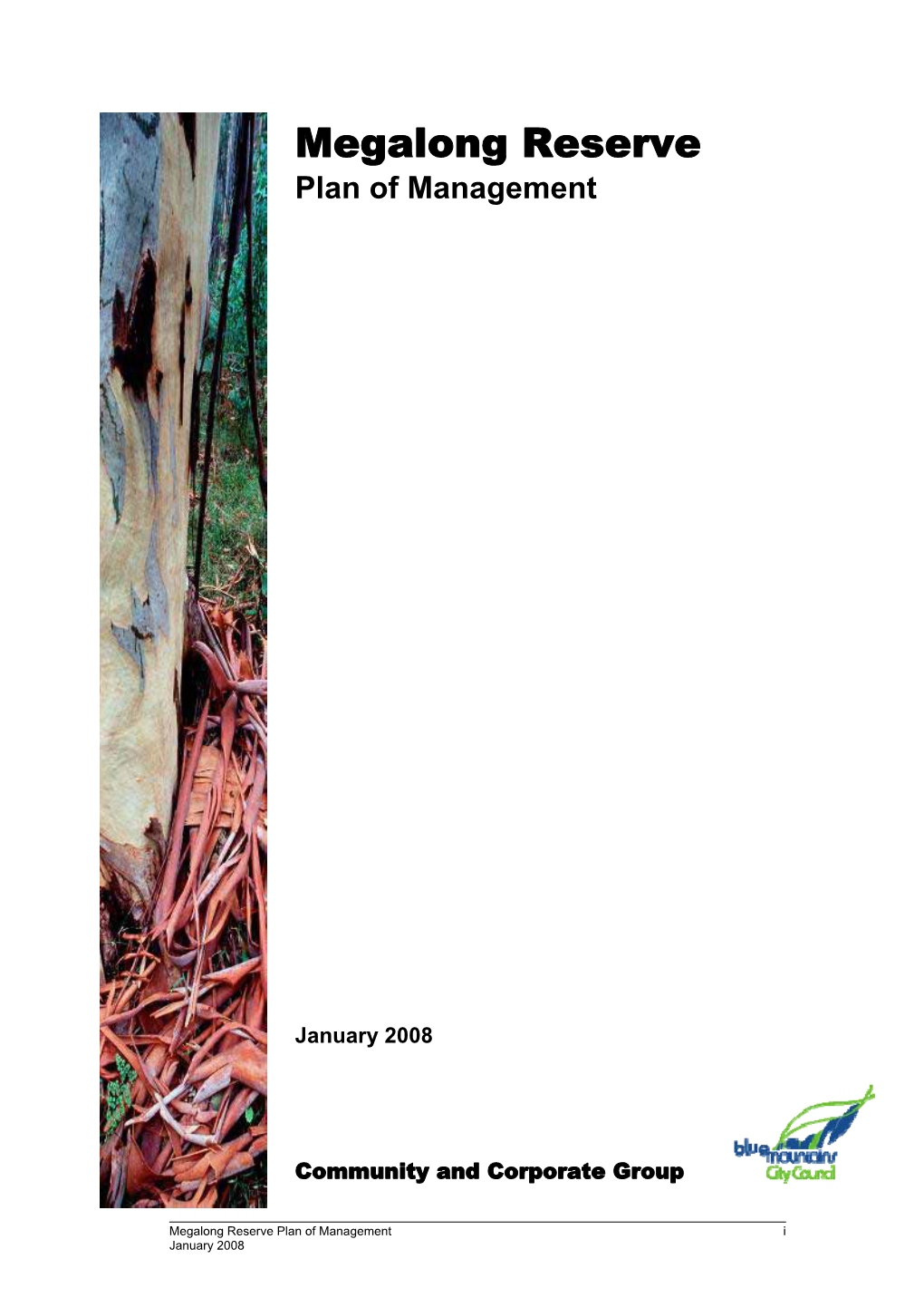 Megalong Reserve Plan of Management