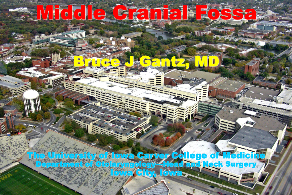 Middle Cranial Fossa