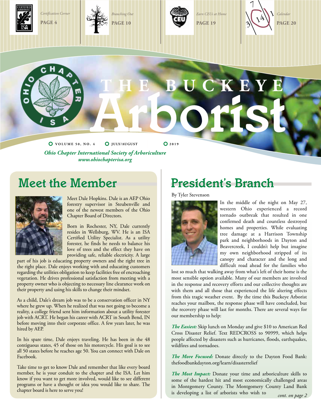 THE BUCKEYE Arborist VOLUME 50, NO