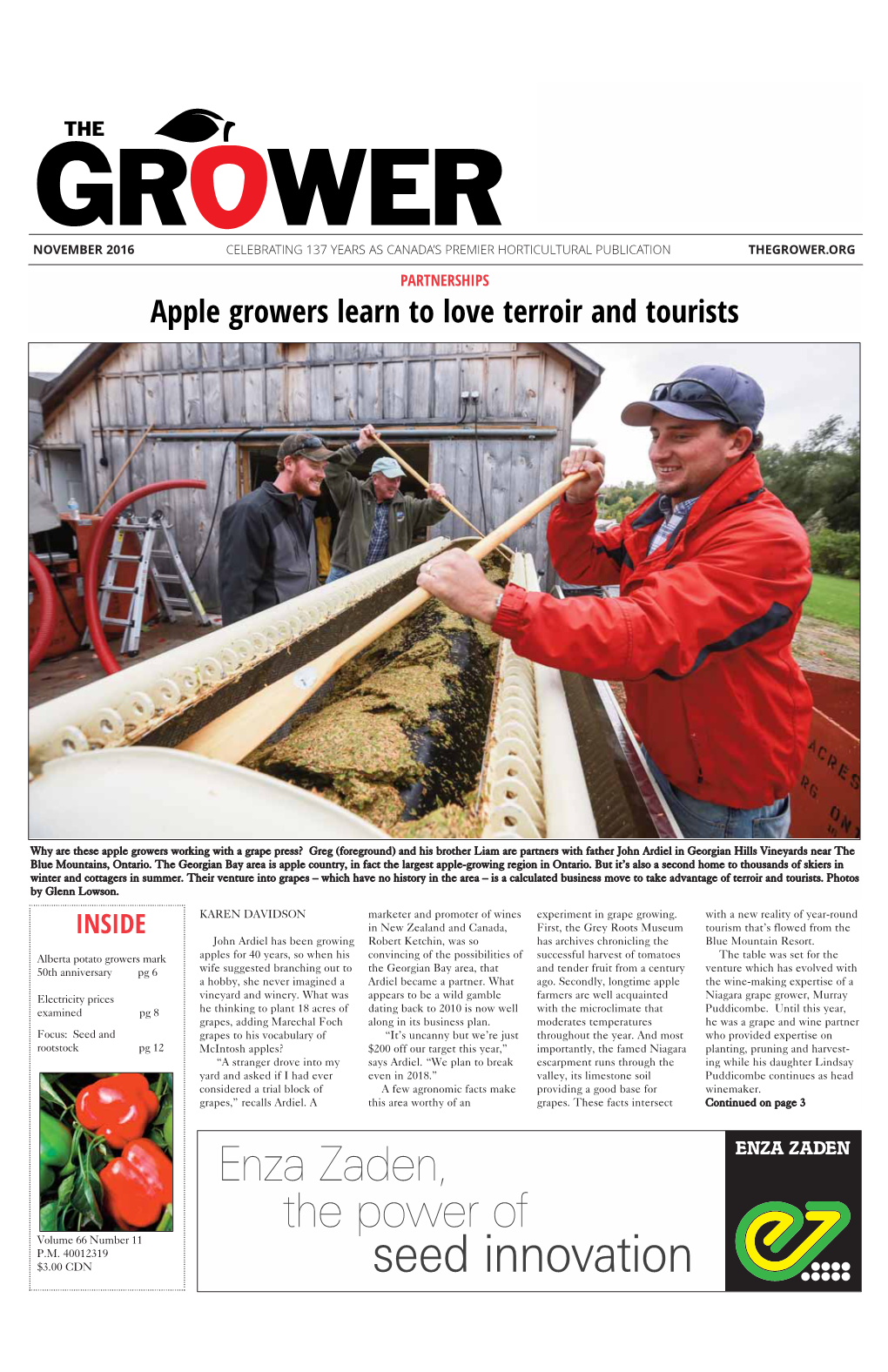 Apple Growers Learn to Love Terroir and Tourists