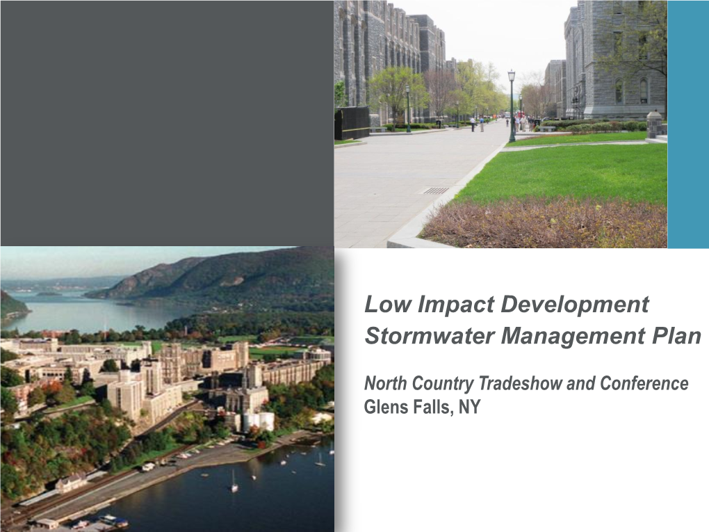 Low Impact Development Stormwater Management Plan