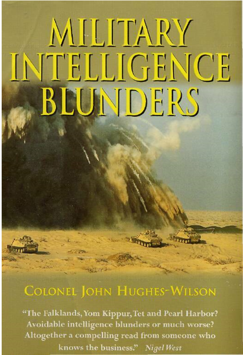 Military Intelligence Blunders