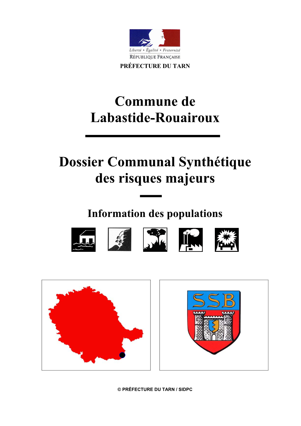 Commune De Labastide-Rouairoux Dossier Communal Synthétique