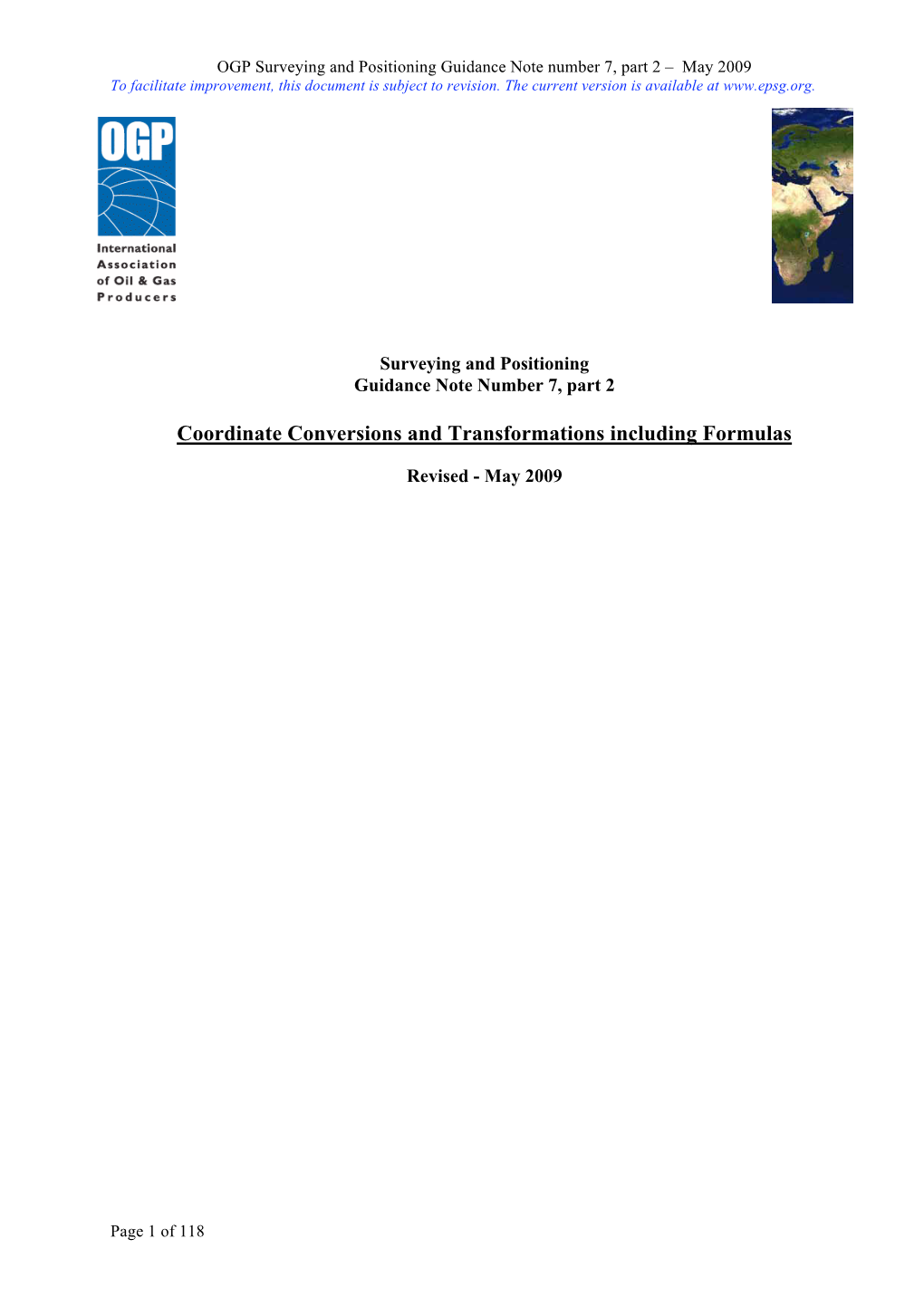 Coordinate Conversions and Transformations Including Formulas