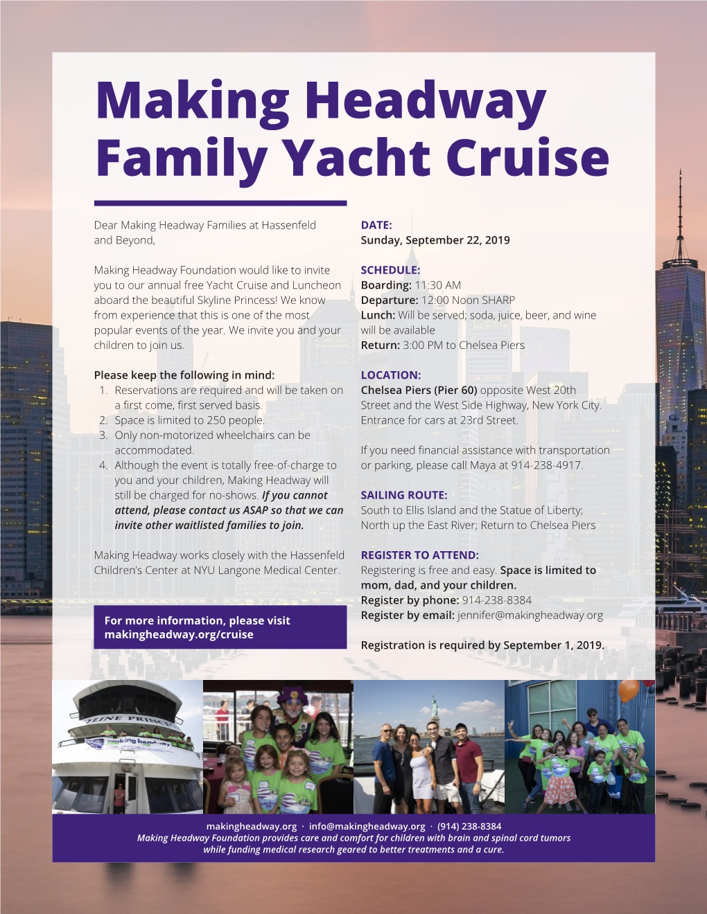 Making Headway Family Yacht Cruise