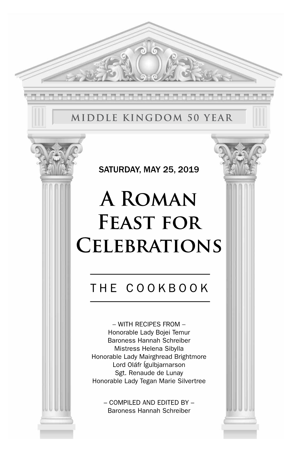 A Roman Feast for Celebrations