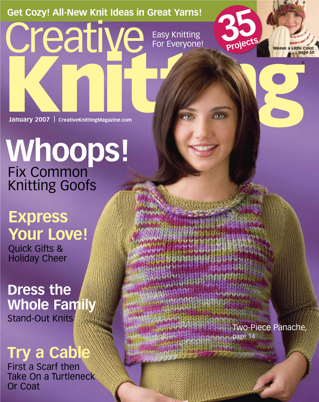 Whoops! Fix Common Knitting Goofs