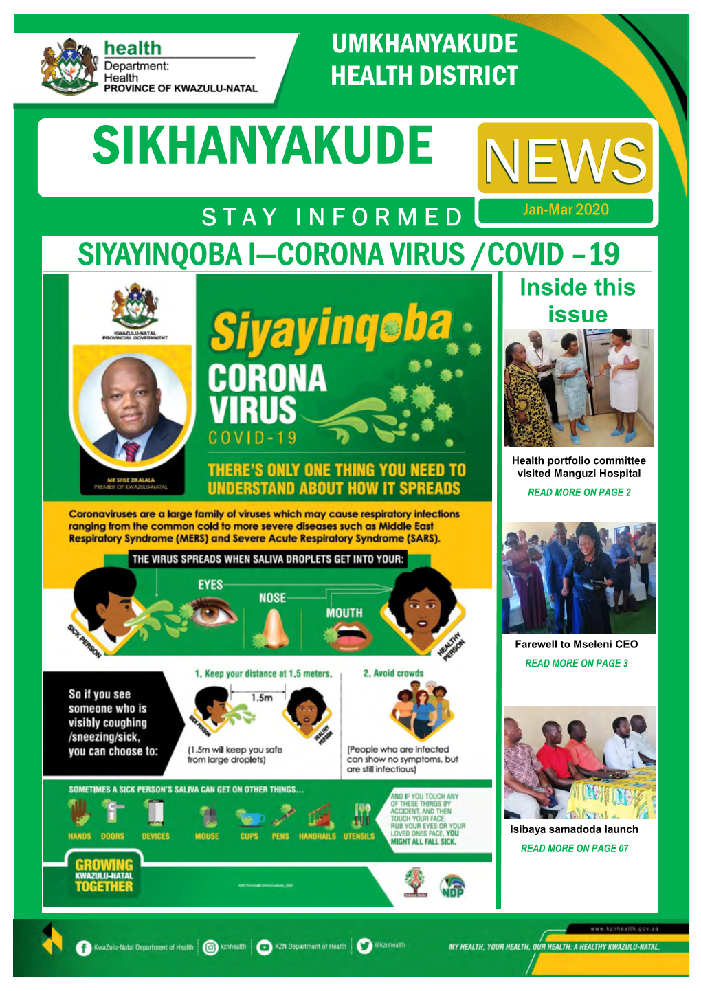 Umkhanyakude Health District Newsletter : January