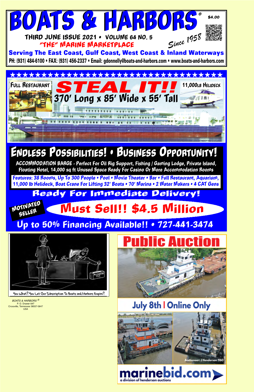 Boats and Harbors Publication 9-06