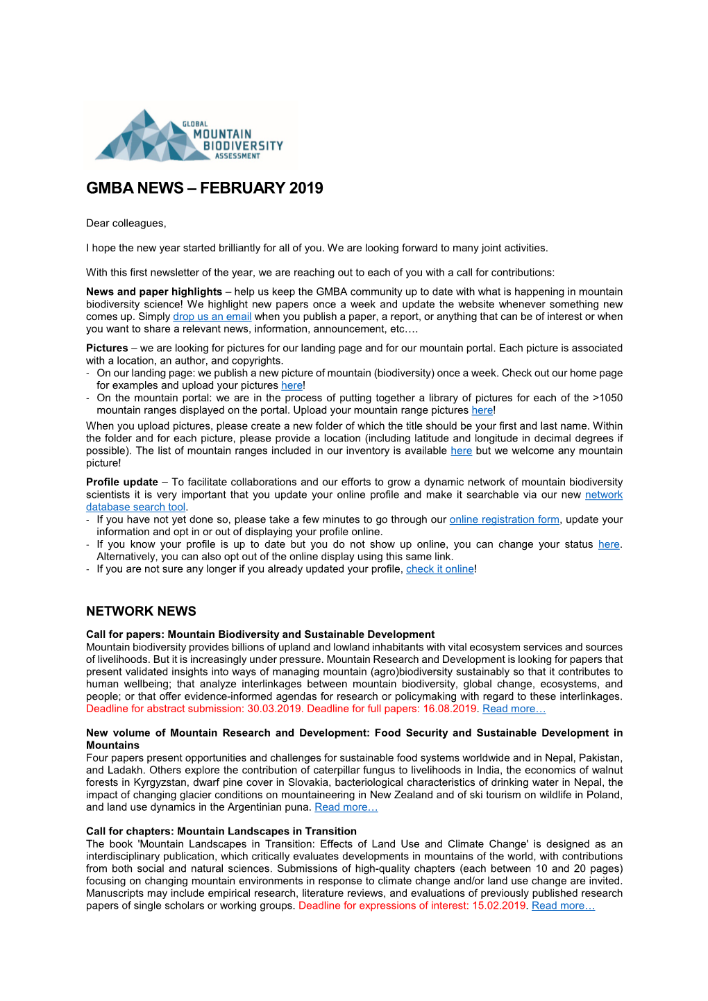 GMBA Newsletter 2019 1 (PDF, 98KB)