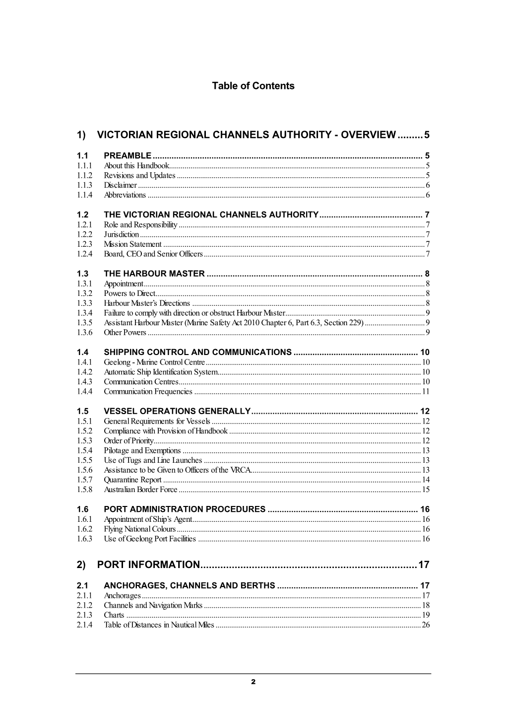 2017 VRCA Port Operating Handbook 9.6.17.Pdf