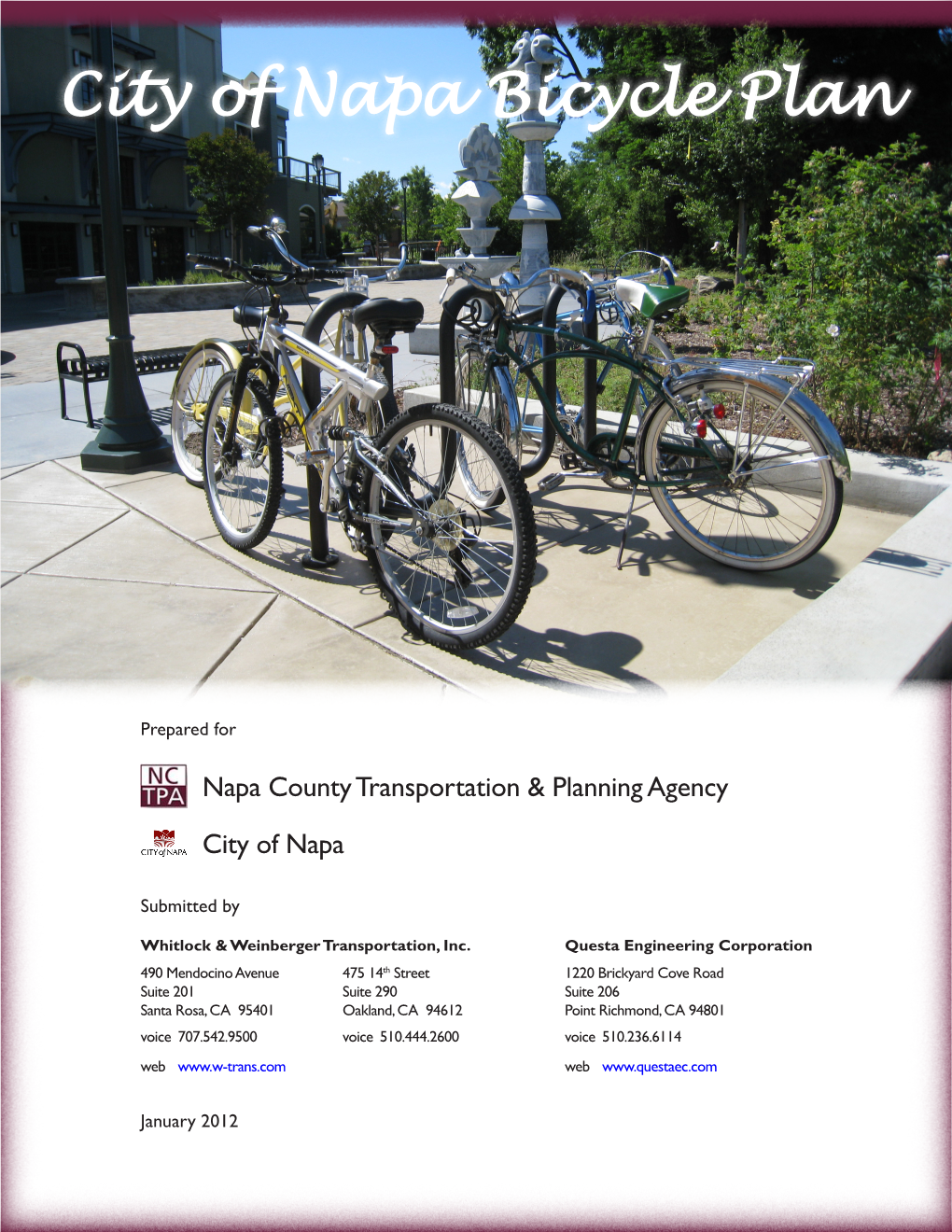 City of Napa Bicycle Plan