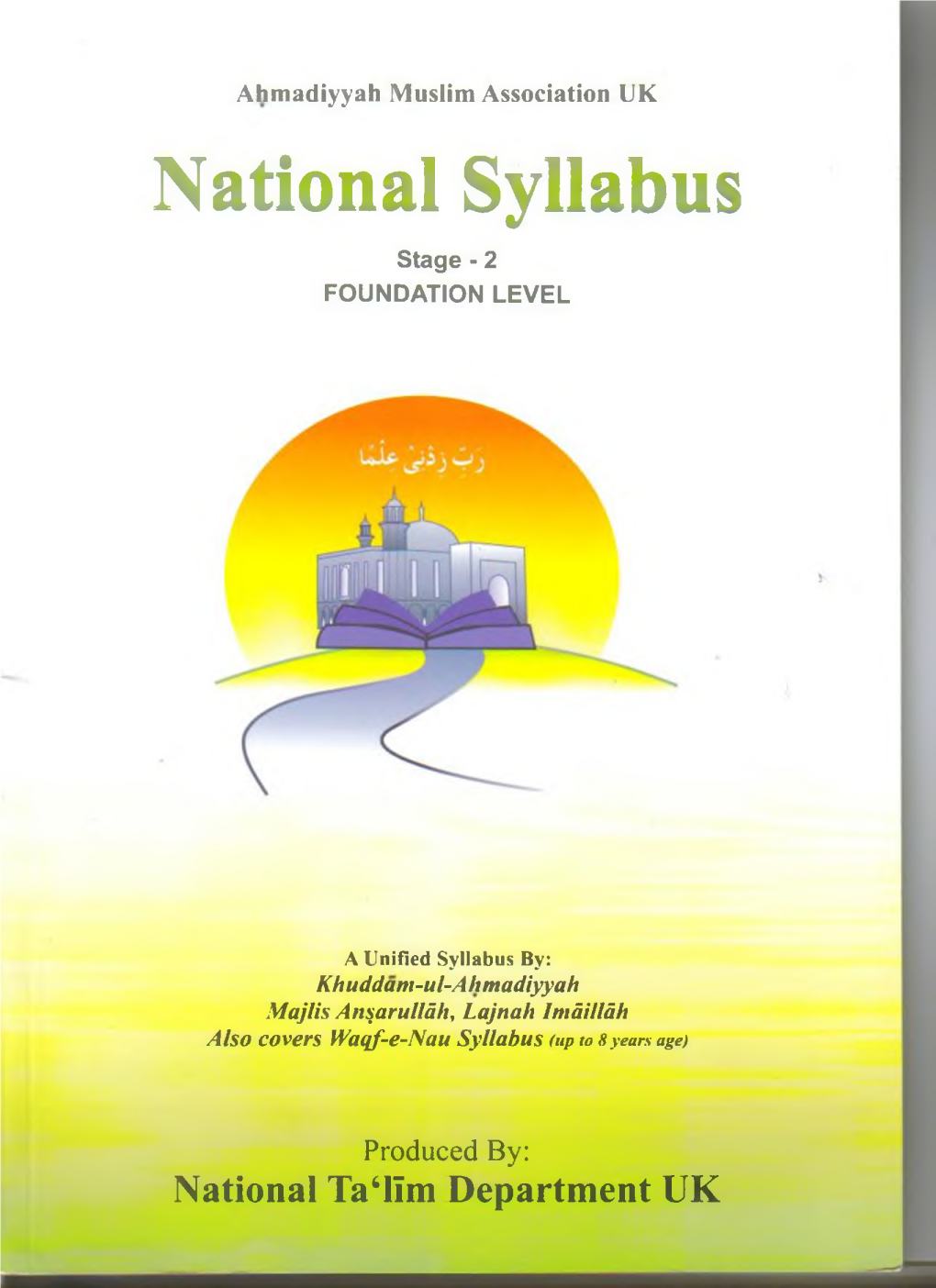 National Syllabus Stage - 2 FOUNDATION LEVEL