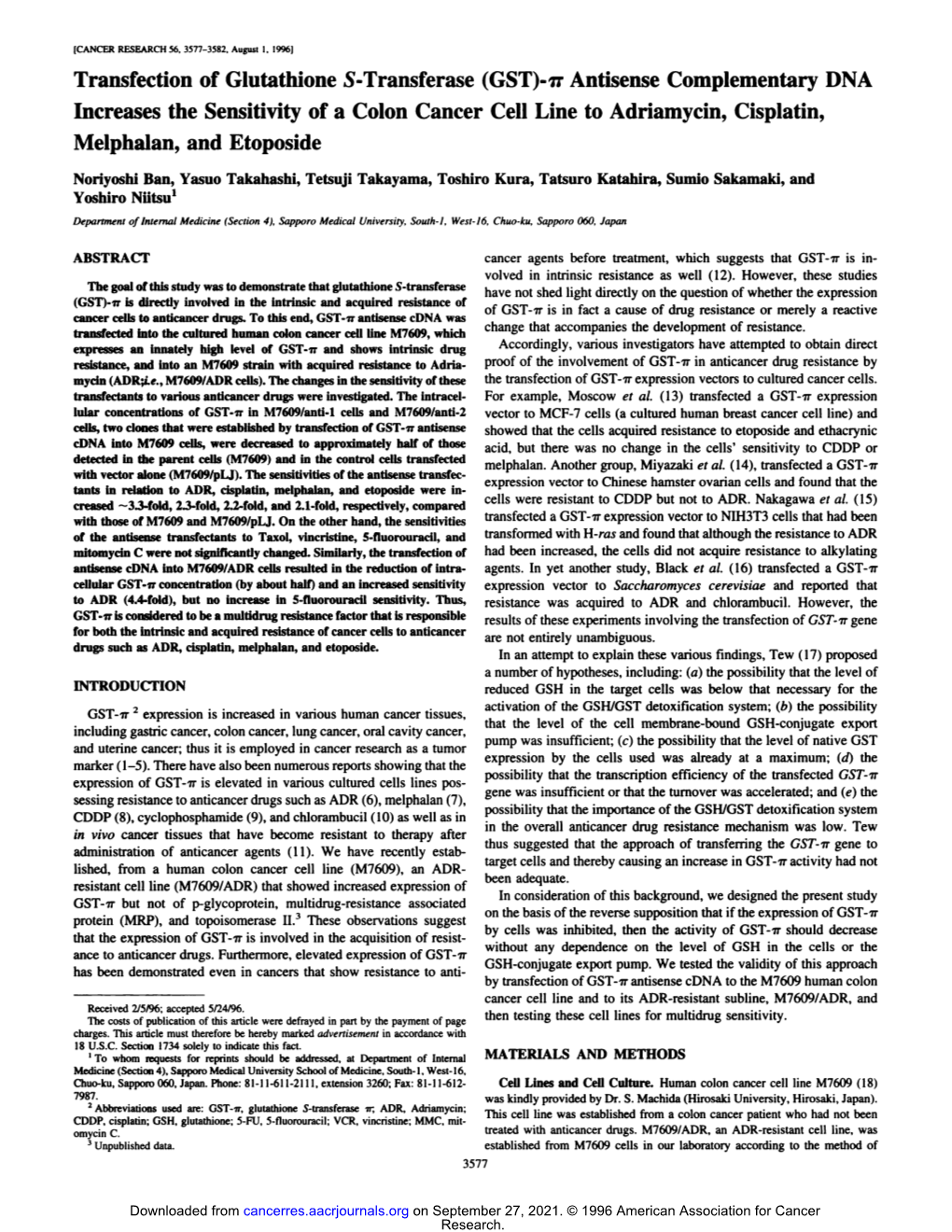 Melphalan, and Etoposide