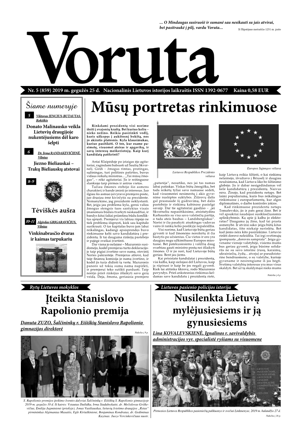 Voruta 2019, Nr. 5