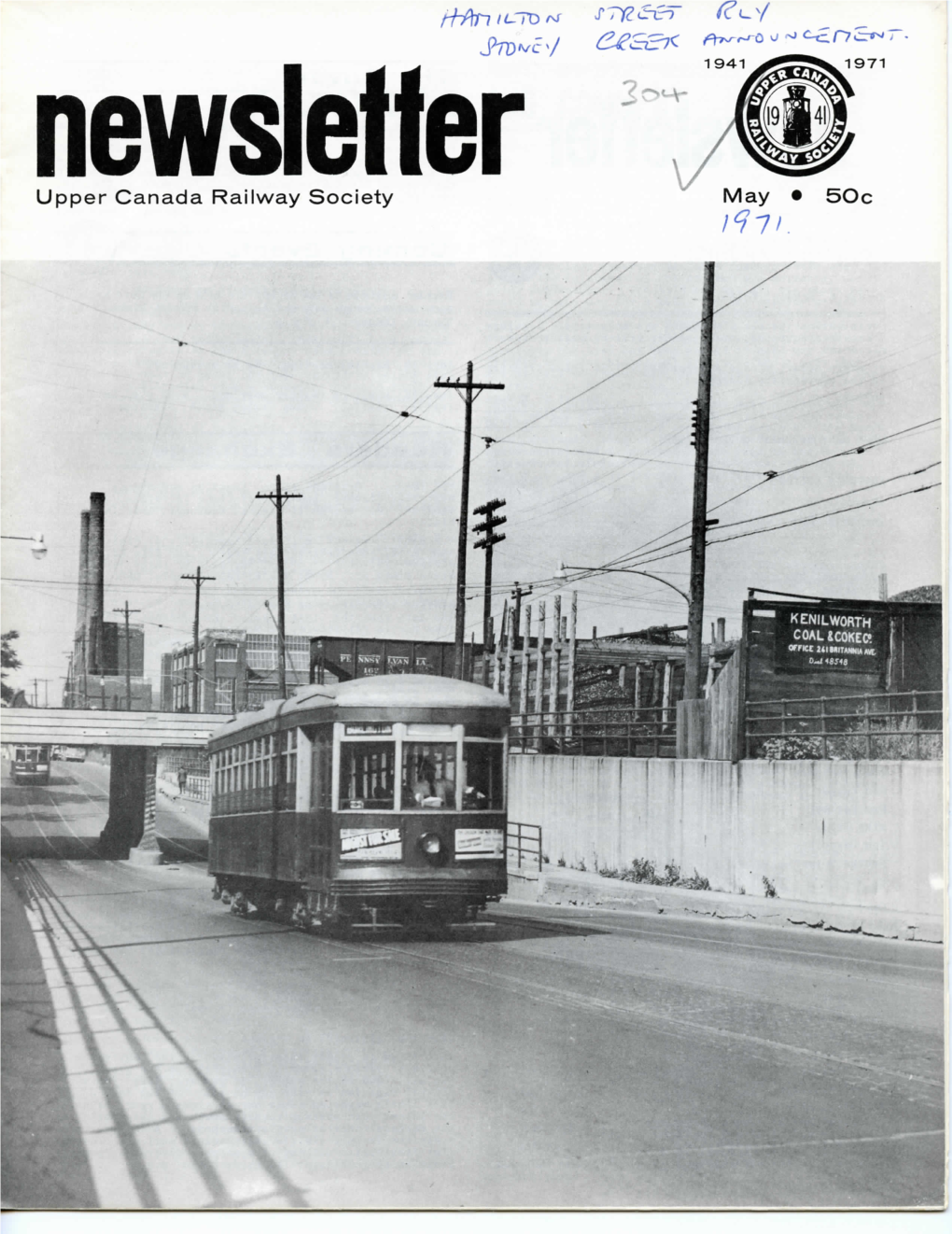 Newsletter Look at the Last Few Years of HSR Trolley Operations in the Feature Steel City Traction