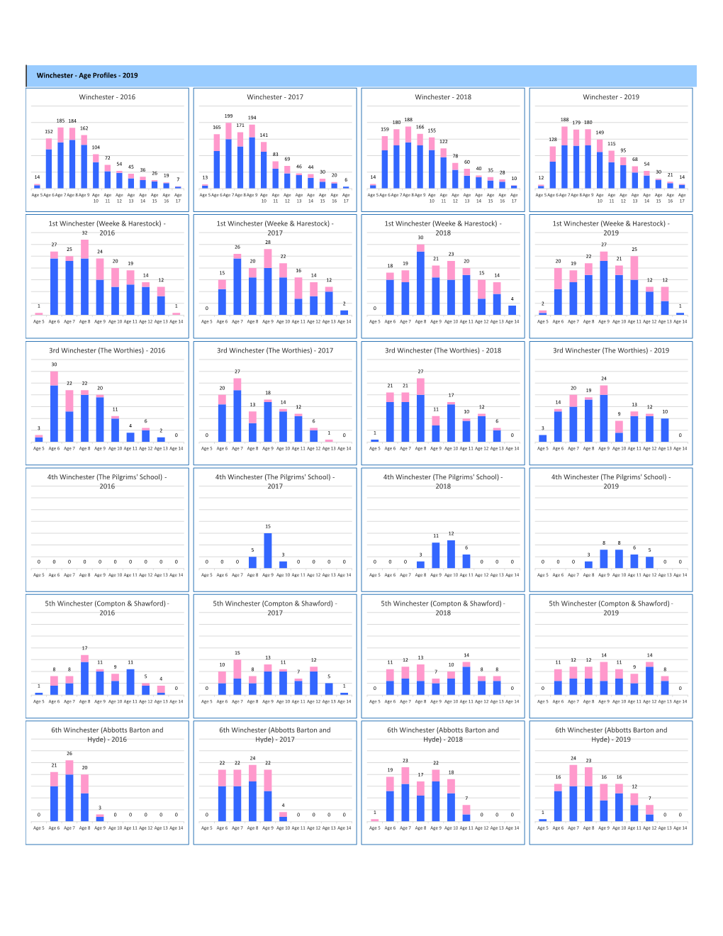 Age Profiles - 2019