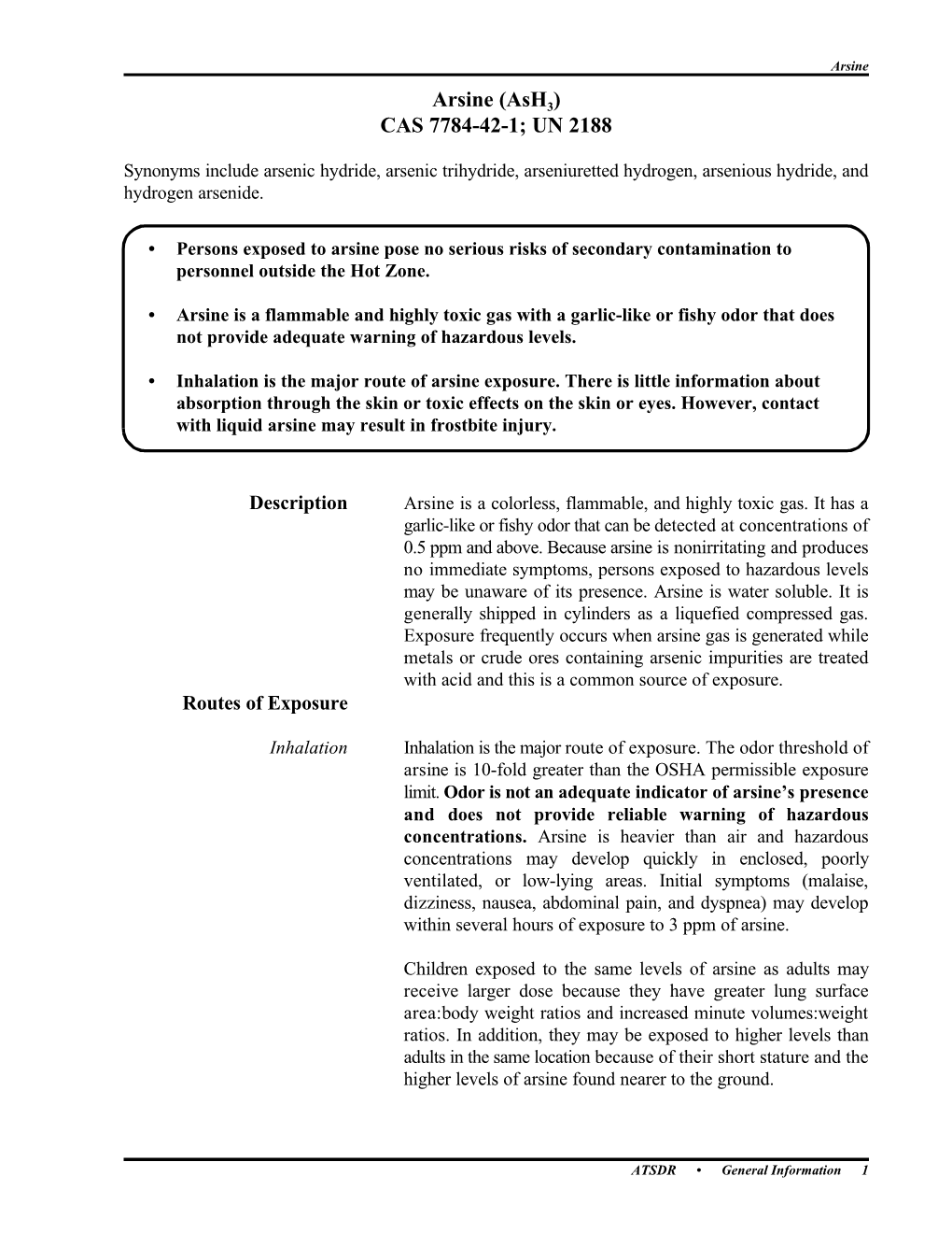 Managing Hazardous Materials Incidents