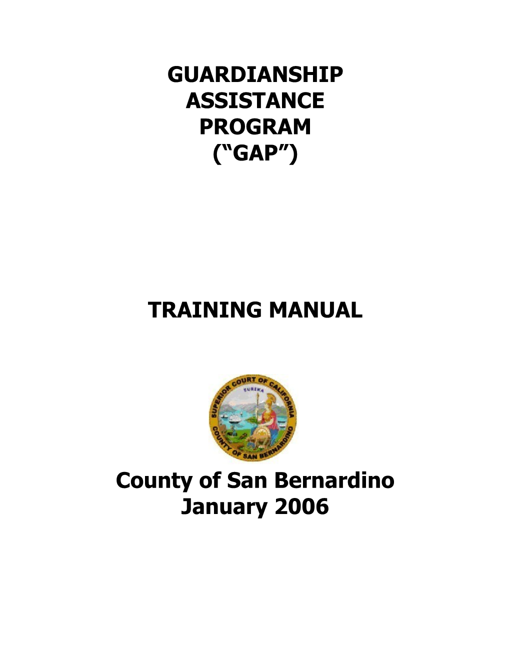 County of San Bernardino