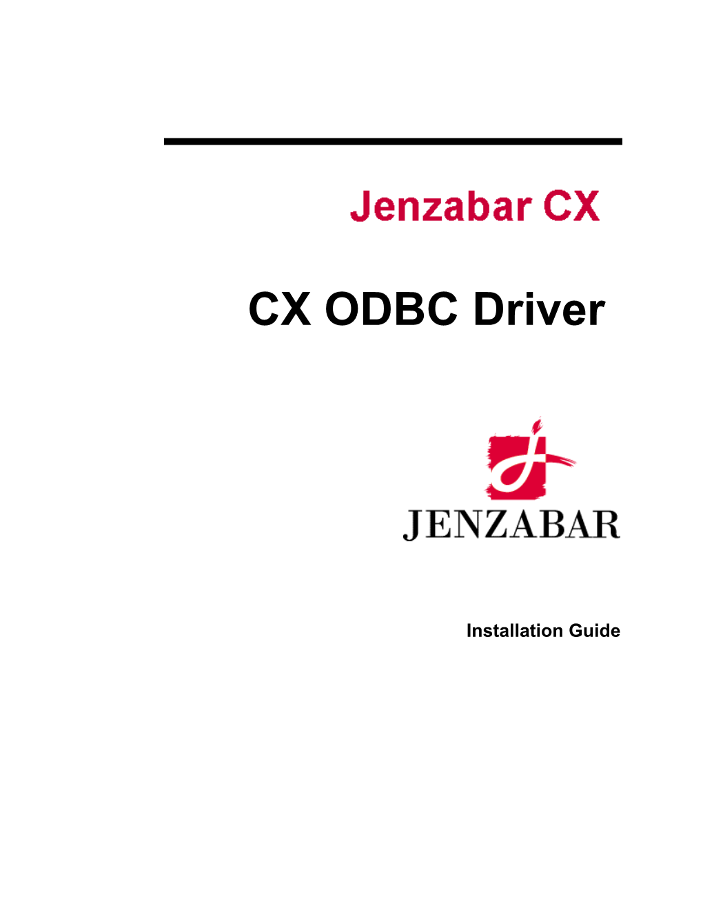 Cx Odbc Driver Installation Guide
